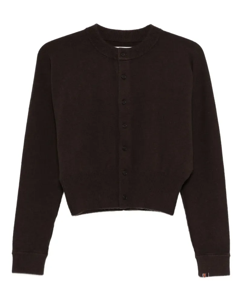 extreme cashmere Geknöpfter Cardigan - Braun Braun