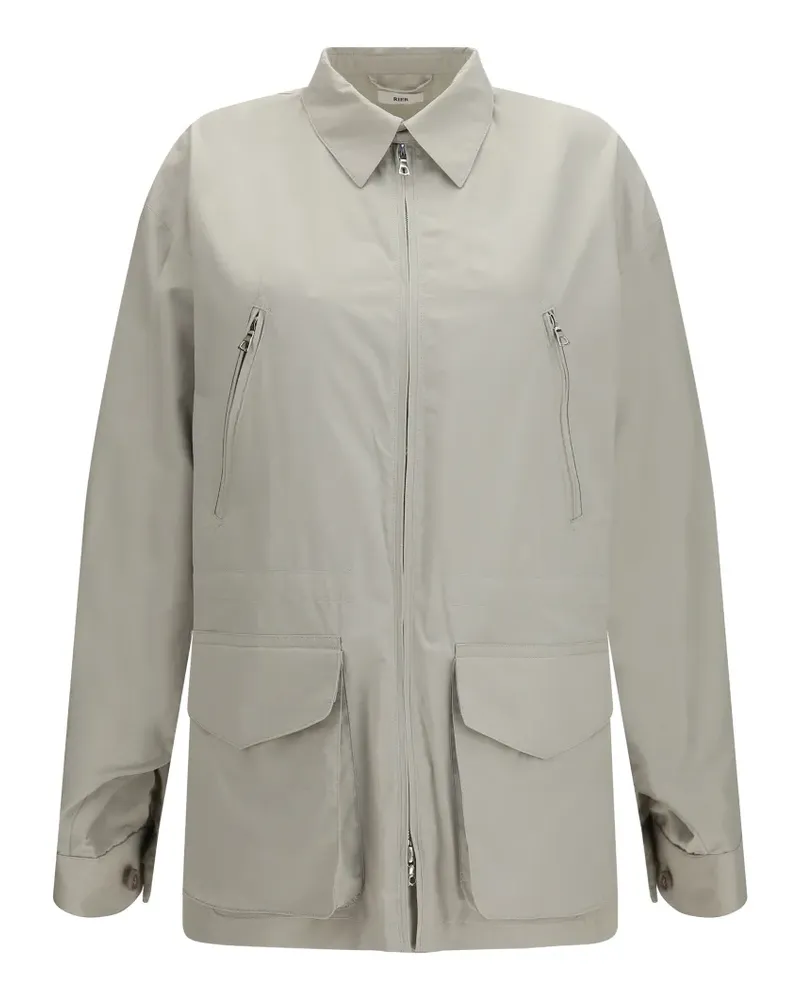 Rier cotton bomber jacket - Grau Grau