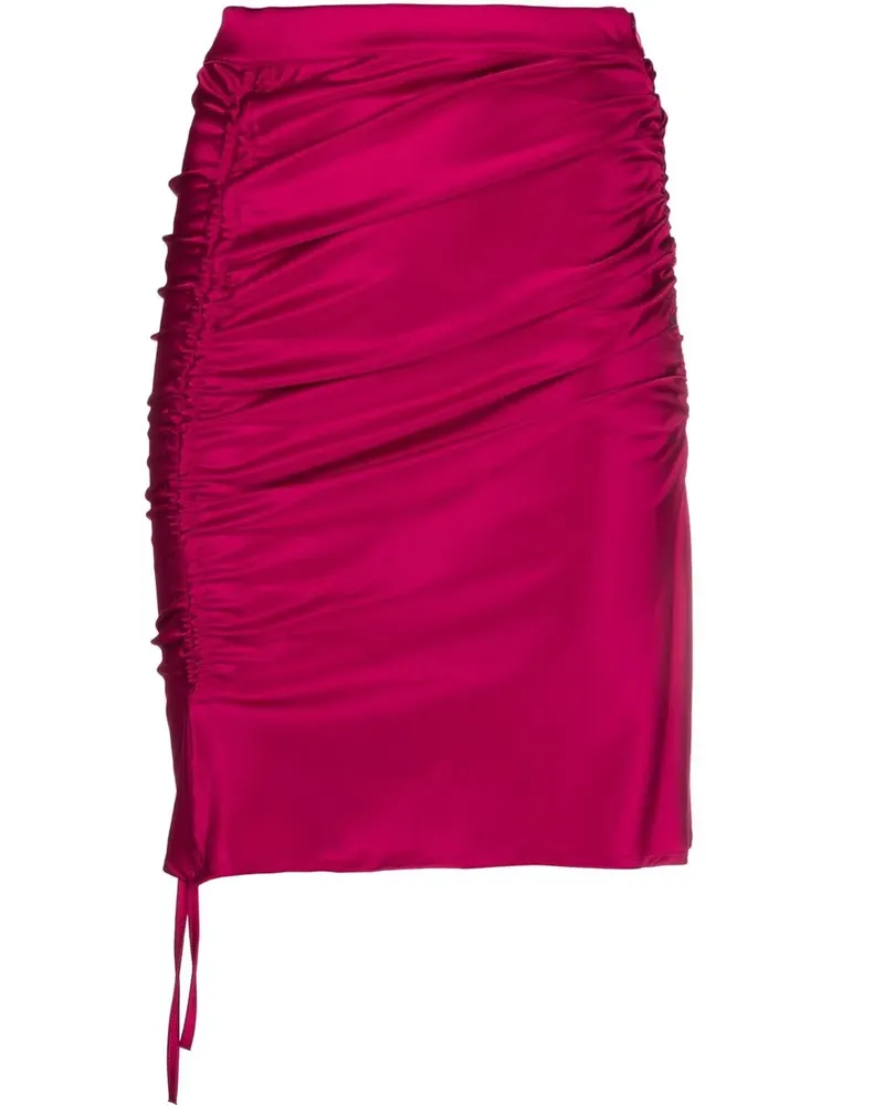 GCDS Rock mit Kordelzug - Rosa Rosa