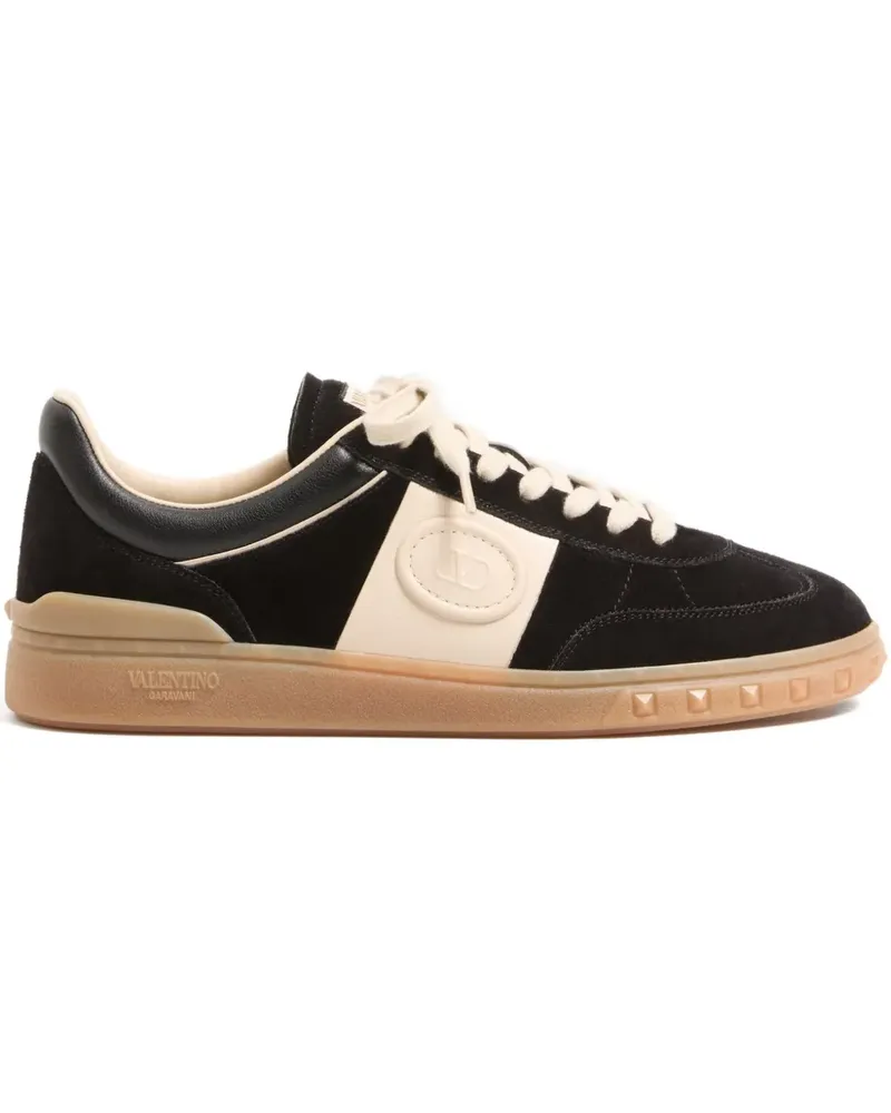 Valentino Garavani Sneakers mit VLogo - Schwarz Schwarz