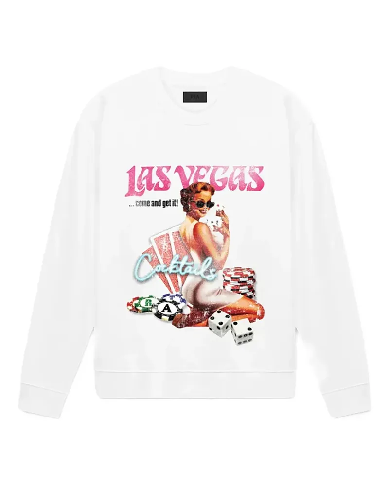 RTA Las Vegas Cocktails sweatshirt - Weiß Weiß