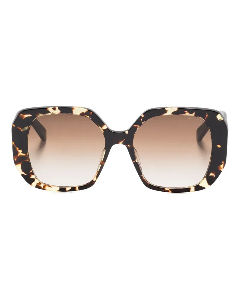 Bulgari Sonnenbrille in Schildpattoptik - Braun Braun