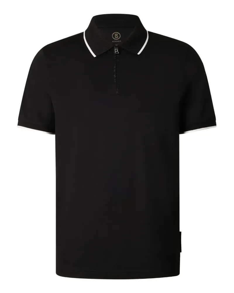 Bogner Timo Poloshirt aus Piqué - Schwarz Schwarz