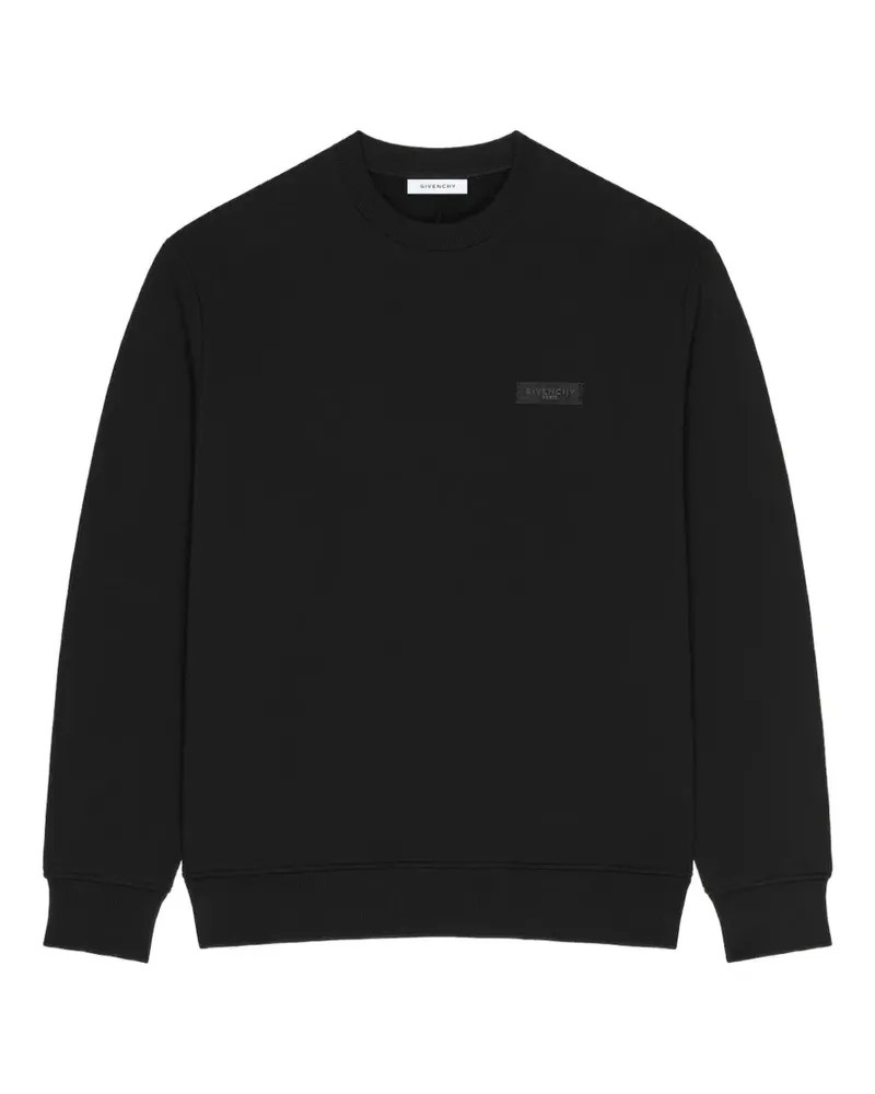 Givenchy Sweatshirt mit Patch - Schwarz Schwarz