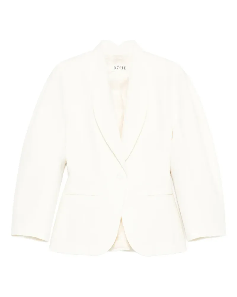 Róhe shawl-lapel blazer - Weiß Weiß