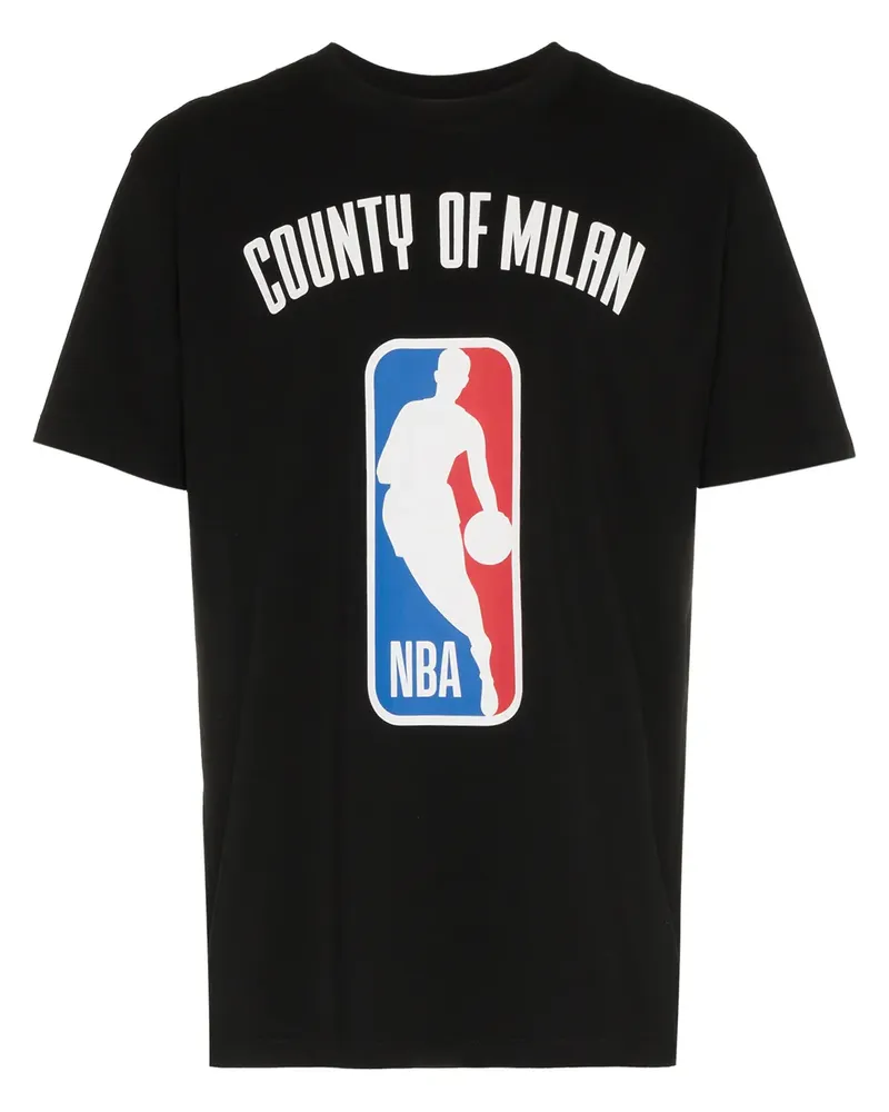 Marcelo Burlon | County of Milan T-Shirt mit NBA-Print - Schwarz Schwarz
