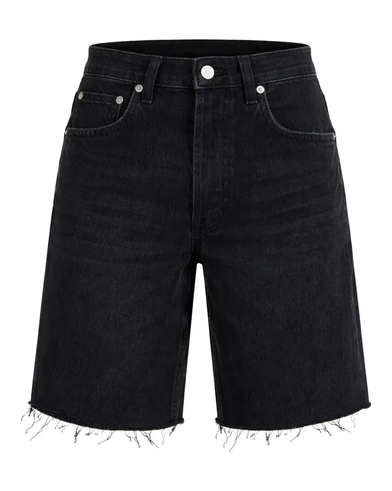 Citizens of humanity frayed-hem shorts - Schwarz Schwarz