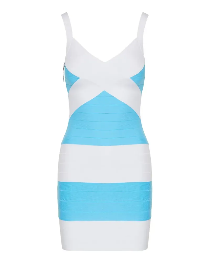 Hervé Léger The VIP mini dress - Blau Blau