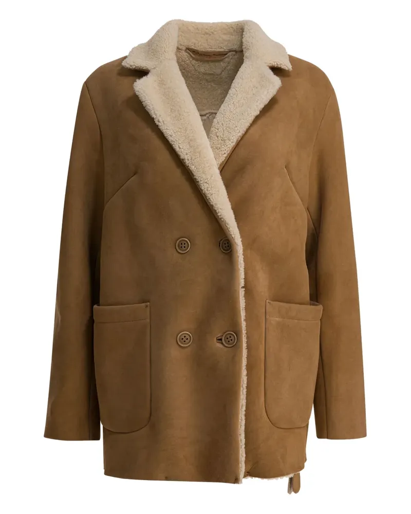 Salvatore Santoro Jacke aus Wildleder - Braun Braun