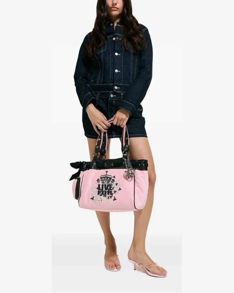 Juicy Couture Daydreamer Tote Bag mit Logo - Rosa Rosa
