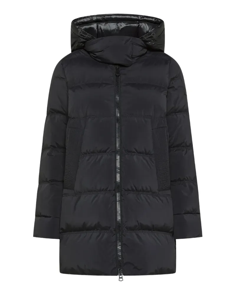 Peuterey quilted hooded coat - Schwarz Schwarz