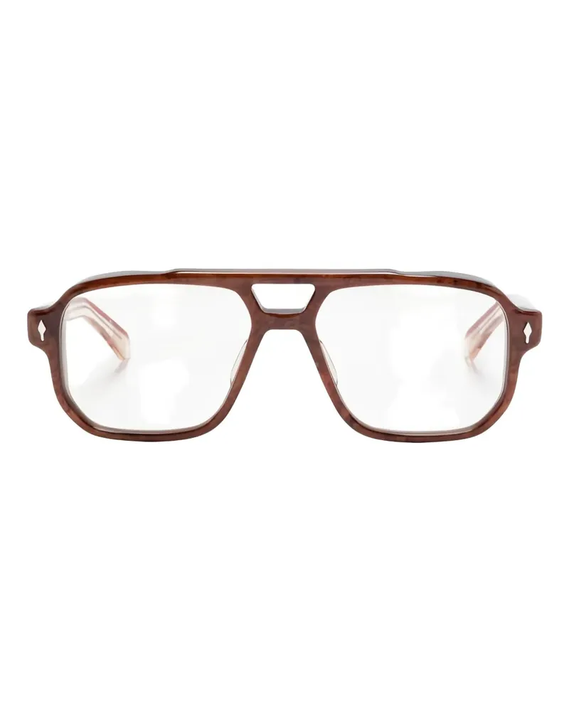 Jacques Marie Mage Evans glasses - Braun Braun