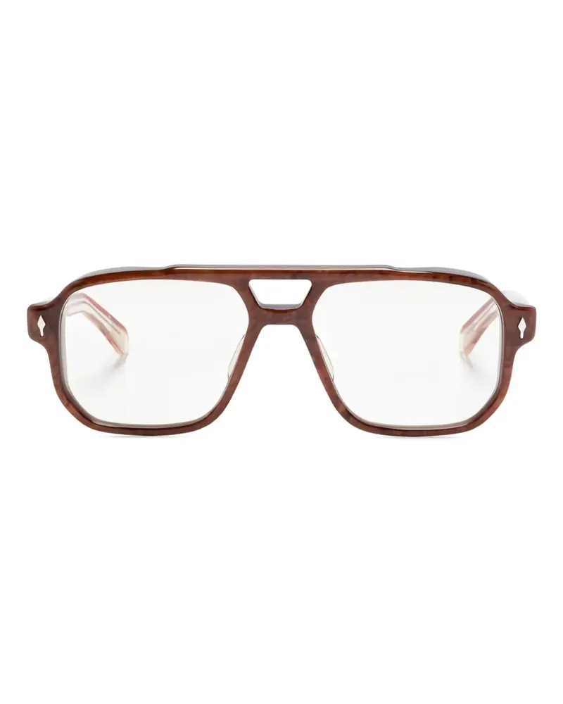 Jacques Marie Mage Evans glasses - Braun Braun