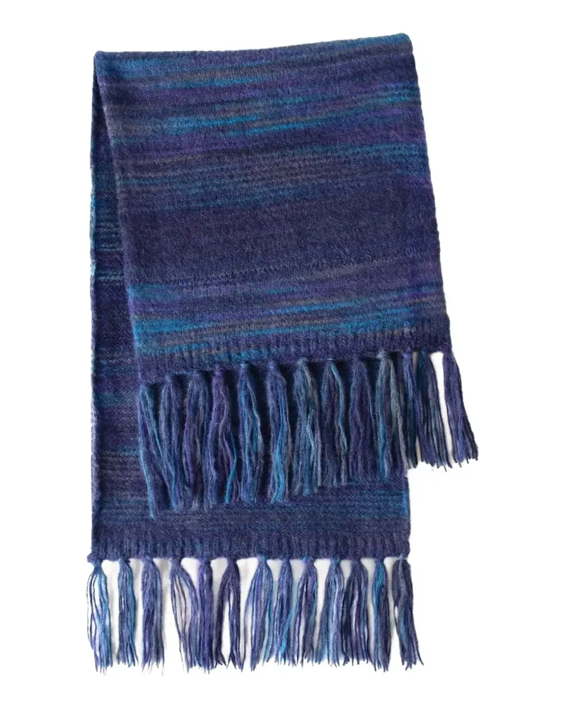Xírena Schal mit Fransen - Violett Violett