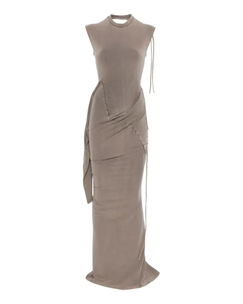 OTTOLINGER draped tie maxi dress - Grau Grau