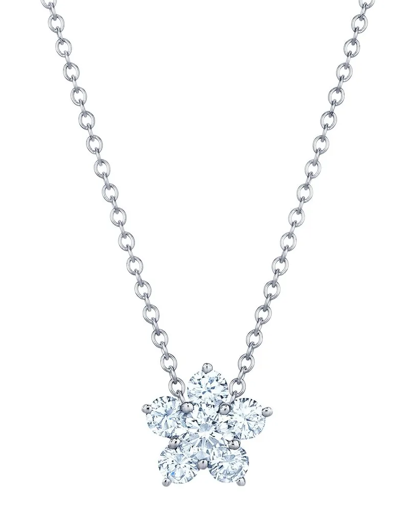 KWIAT 18kt Weißgoldanhänger mit Diamanten - Silber Silber