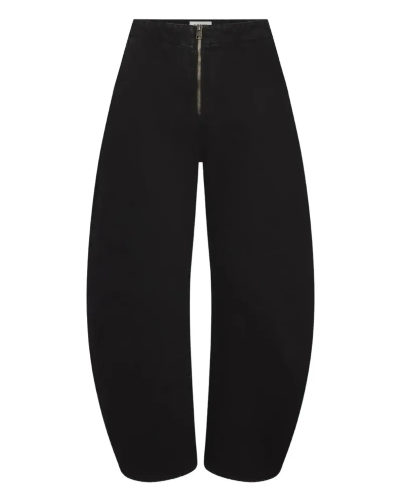 Frame Denim cotton trousers - Schwarz Schwarz