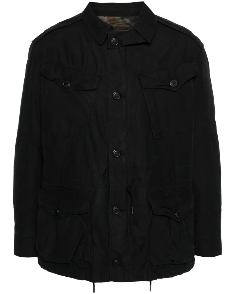 Ralph Lauren Wendbare Field Jacke - Blau Blau