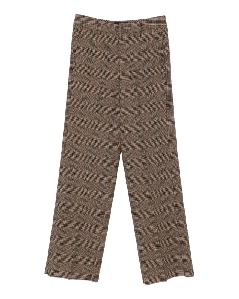 Seafarer Vitti Hose mit Prince-of-Wales-Karo - Braun Braun