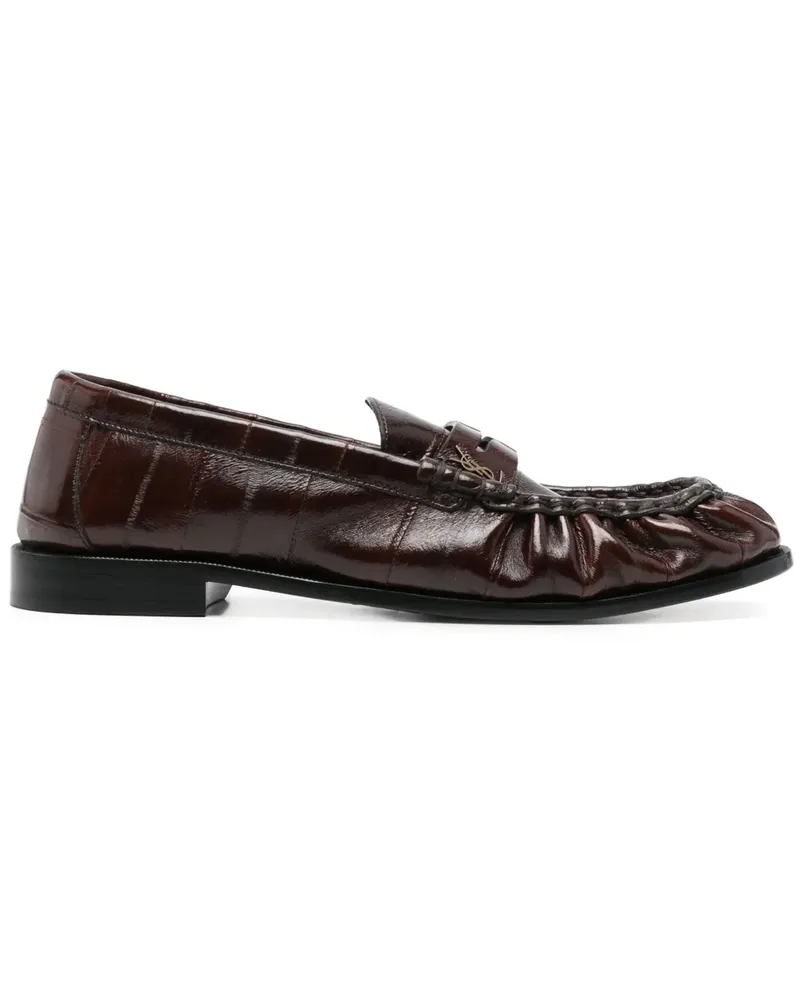 Saint Laurent Supple Loafer - Braun Braun