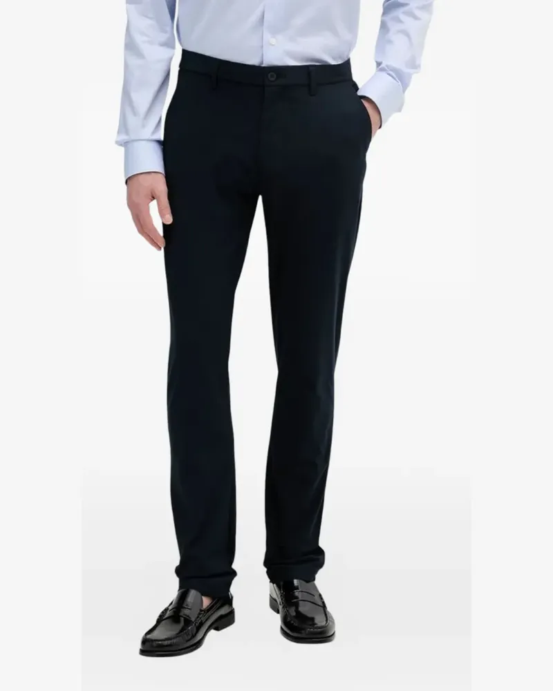 Tommy Hilfiger logo-patch trousers - Blau Blau