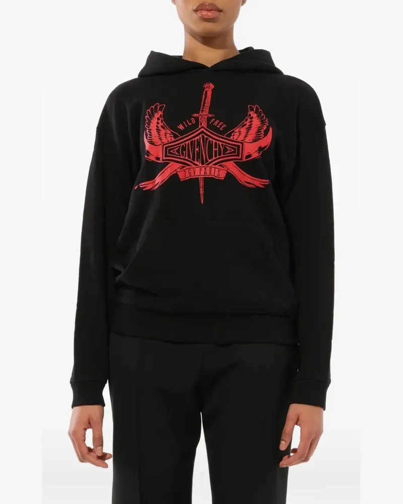 Givenchy Sweatshirt mit Kapuze - Schwarz Schwarz