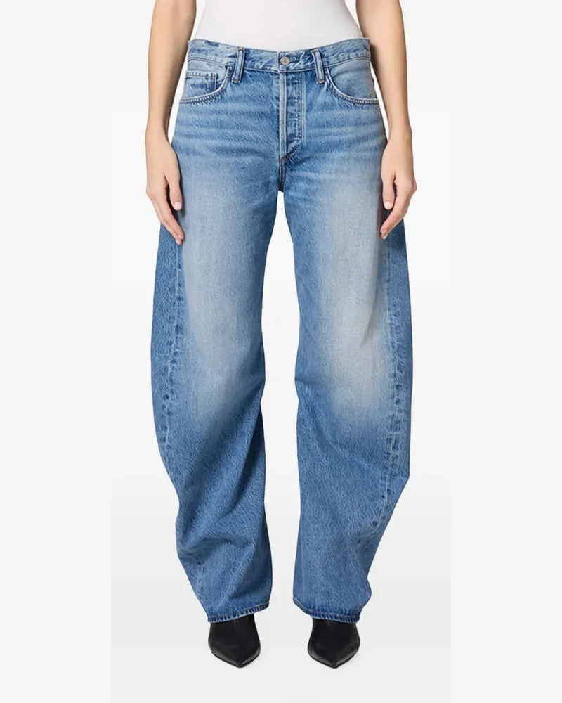 AGOLDE Jeans mit Karottenschliff - Blau Blau