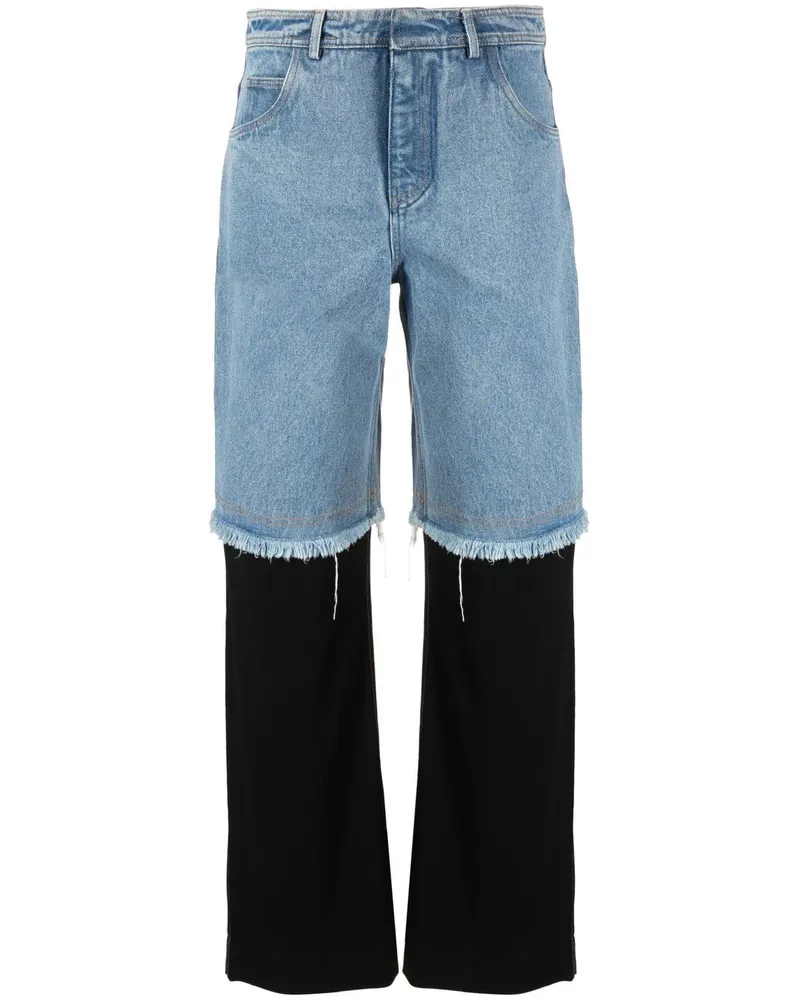 Christopher Esber Jeans mit geradem Bein - Blau Blau