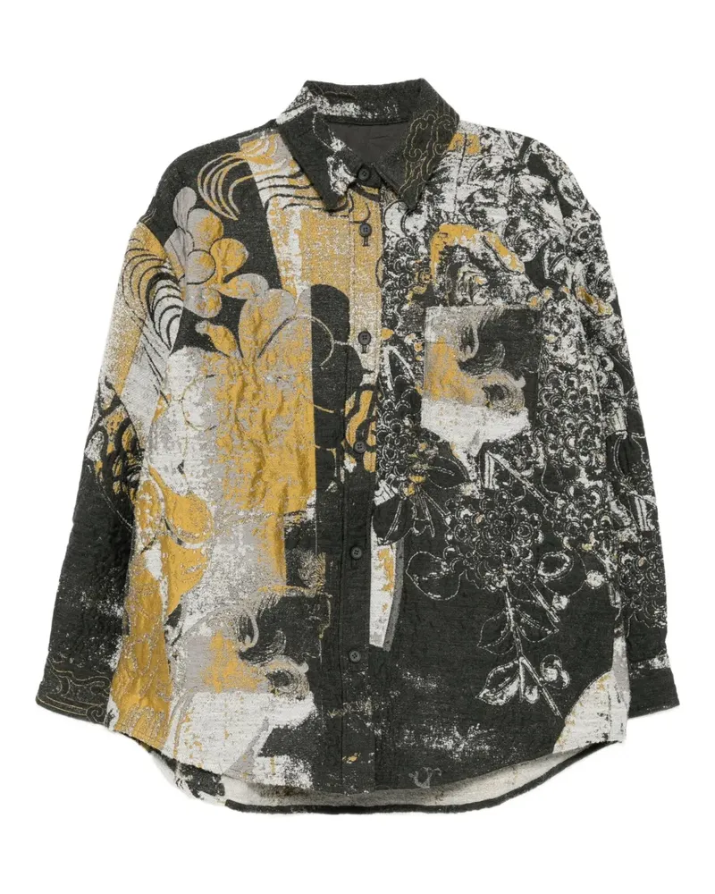 JNBY Tweed-Jacke mit Jacquard - Grau Grau