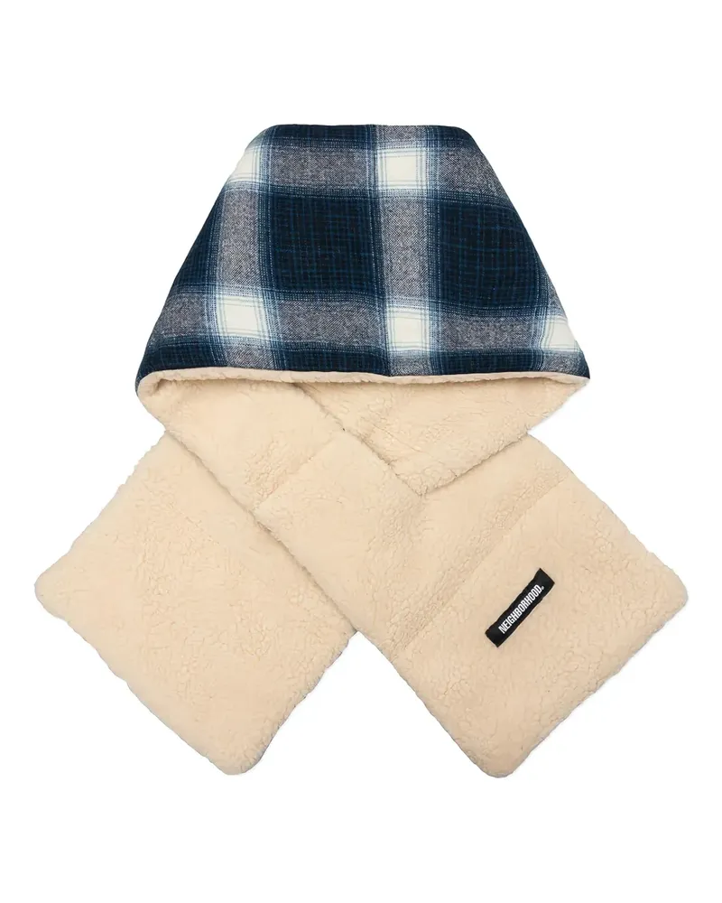 Neighborhood x Pendleton .WO Karoschal-Schalldämpfer - Blau Blau