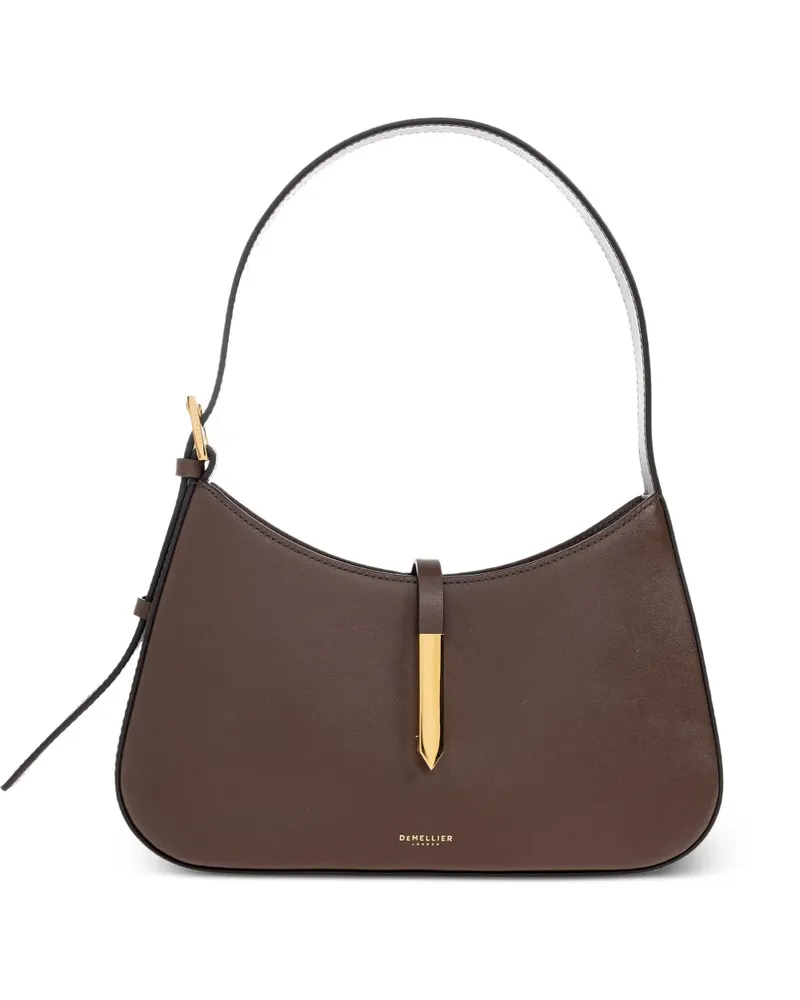 DeMELLIER Klassische Schultertasche - Braun Braun