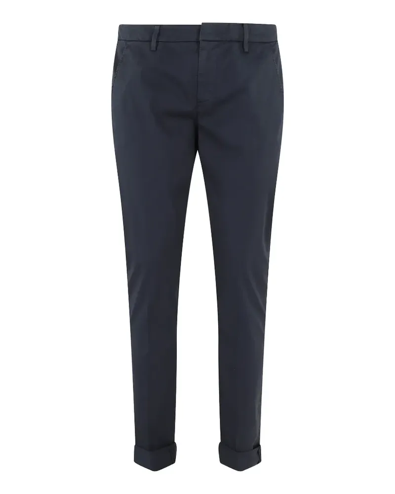 Dondup Hose mit Umschlag - Blau Blau