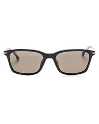 HUGO BOSS Sonnenbrille mit eckigem Gestell Schwarz