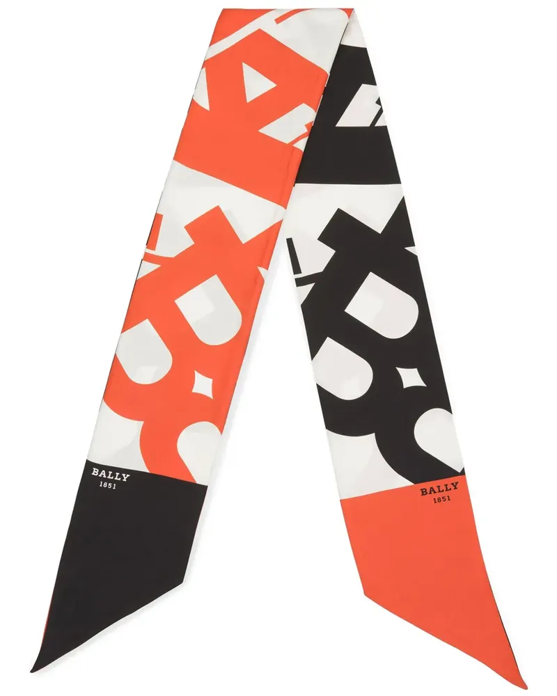 Bally Haargummi mit Logo - Schwarz Schwarz