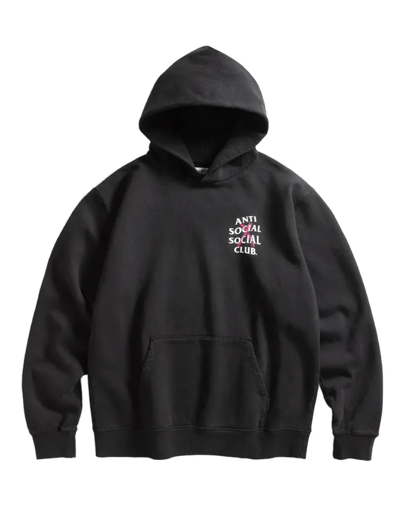 Anti Social Social Club Cancelled Paint hoodie - Schwarz Schwarz