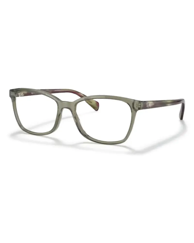 Ray Ban Brille mit eckigem Gestell - Grün Grün