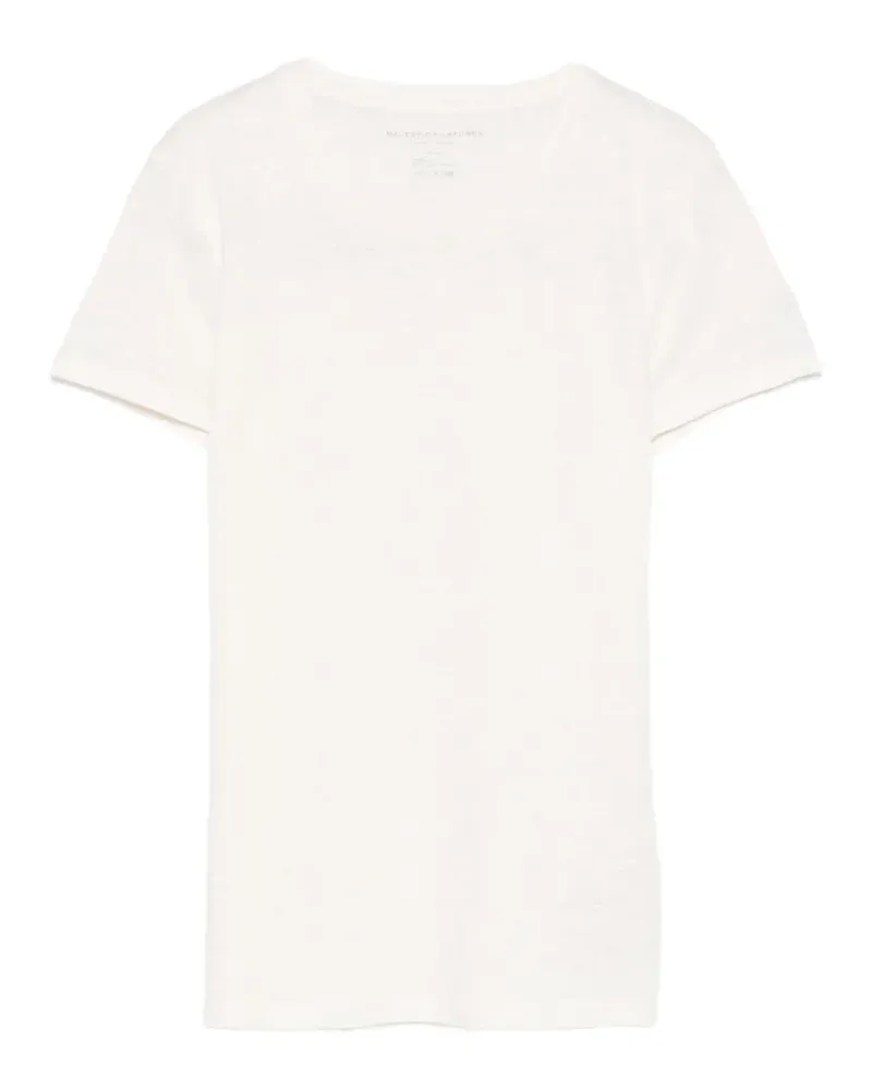 Majestic T-Shirt mit rundem Ausschnitt - Nude Nude