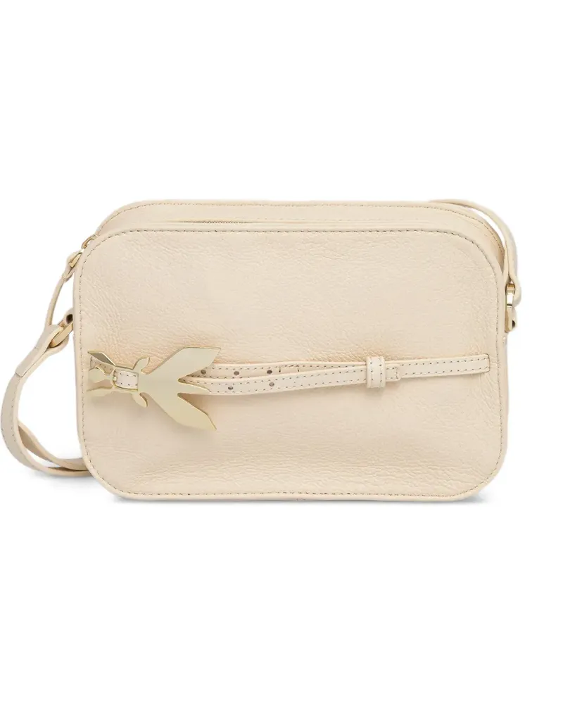 Patrizia Pepe fly plaque crossbody bag - Nude Nude