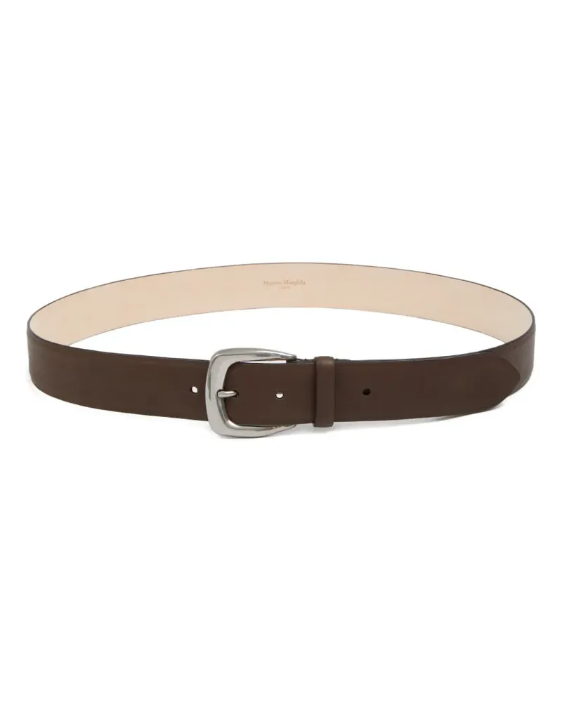 Maison Margiela Gürtel aus Leder - Braun Braun