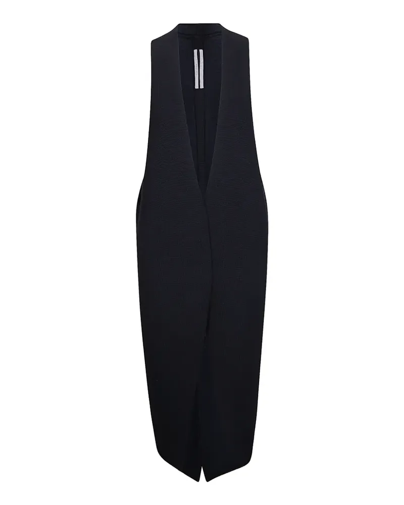 Rick Owens Cyclops sleeveless coat - Schwarz Schwarz