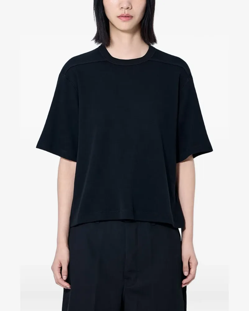 Rick Owens T-Shirt mit Rundhalsausschnitt - Schwarz Schwarz