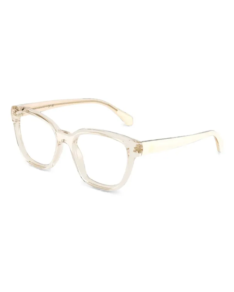Moncler Brille mit geometrischem Gestell - Nude Nude