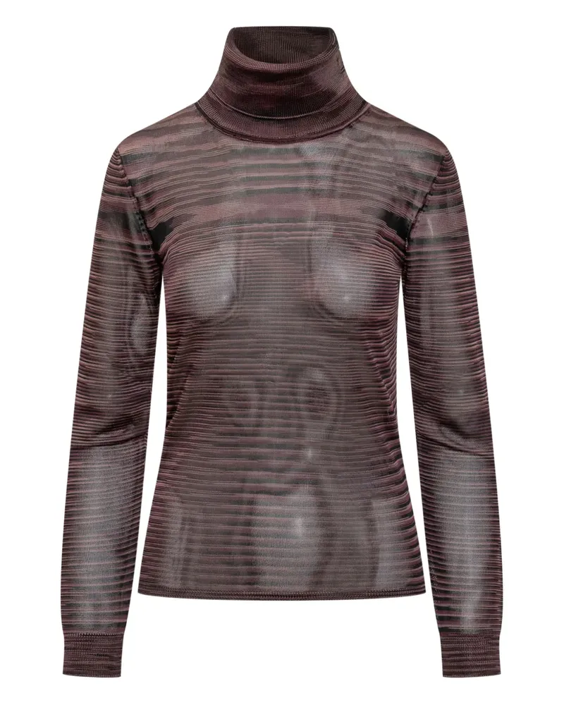 Missoni Klassisches Langarmshirt - Braun Braun