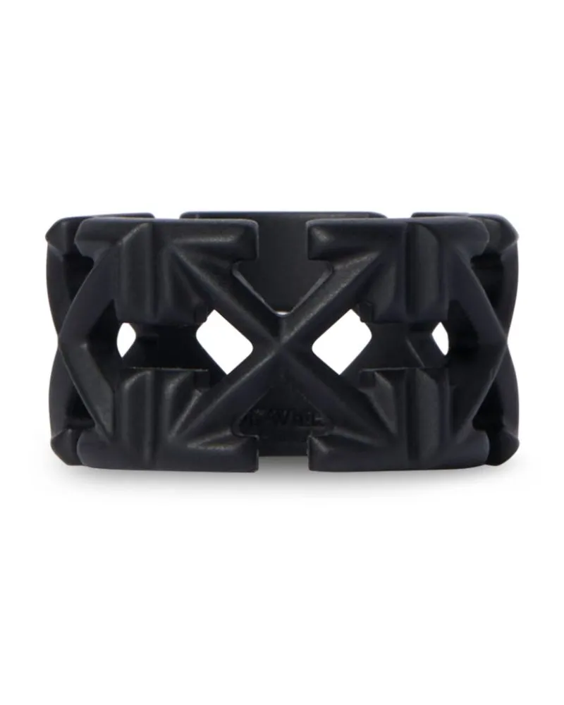 OFF-WHITE Arrow Ring - Schwarz Schwarz