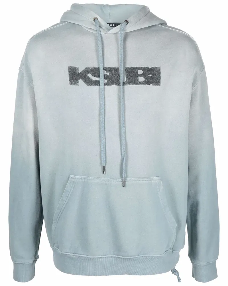 ksubi Hoodie mit Logo-Print - Blau Blau