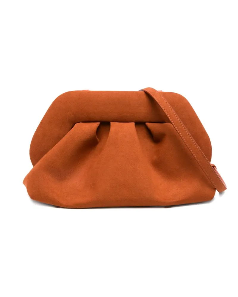 THEMOIRÈ Satchel-Tasche mit Falteneinsatz - Orange Orange