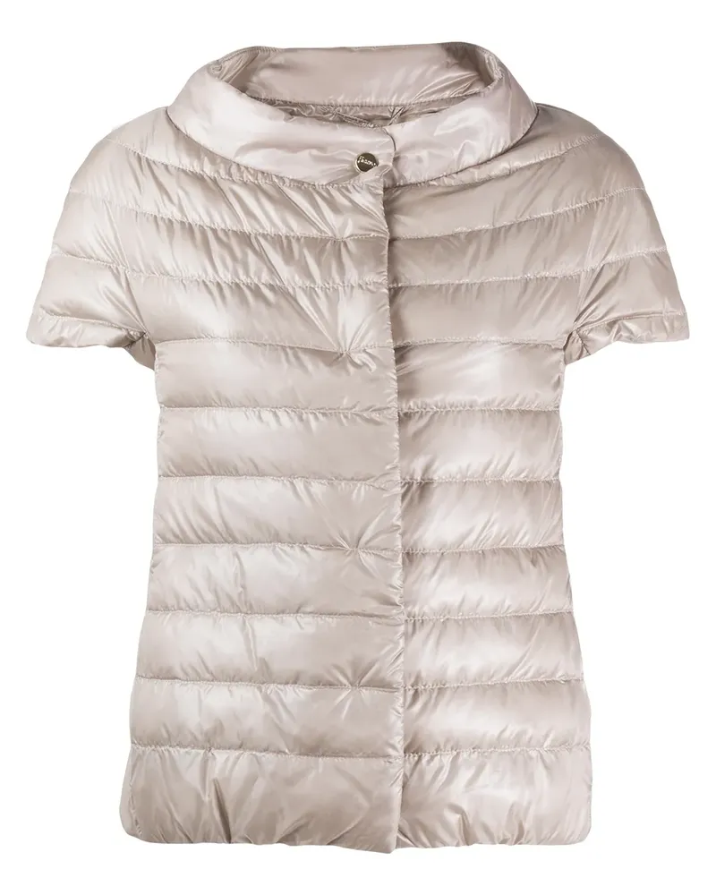 Herno Kurzärmelige Daunenjacke - Nude Nude