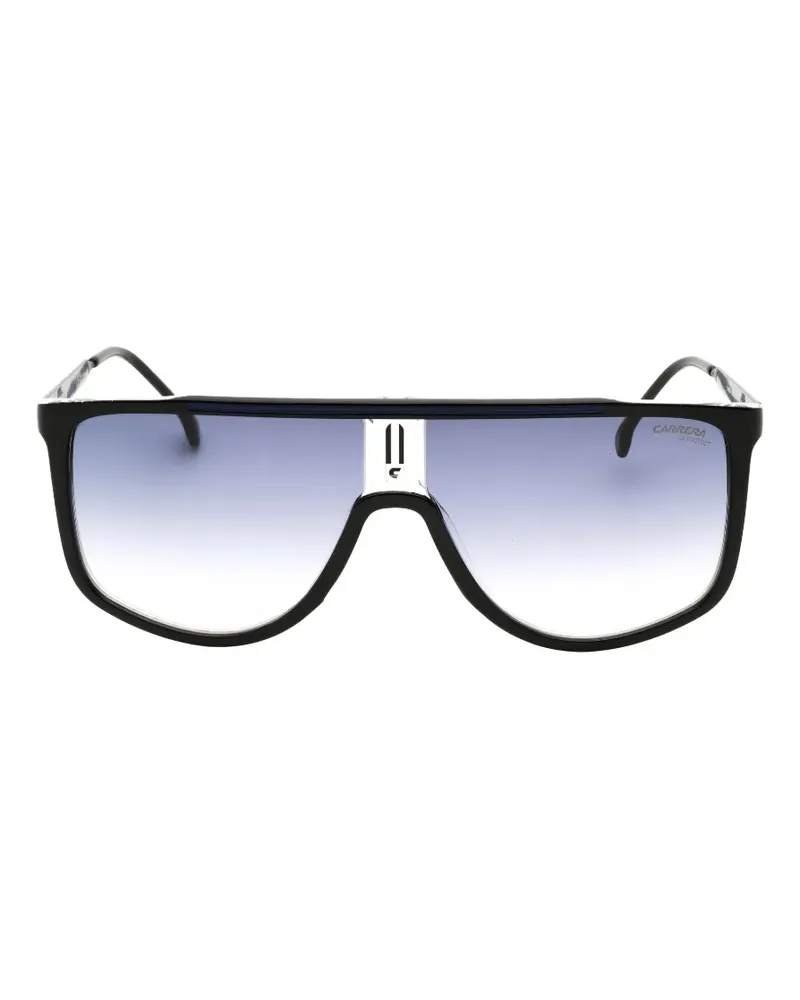Carrera Eckige Sonnenbrille mit Farbverlauf-Gläsern - Schwarz Schwarz