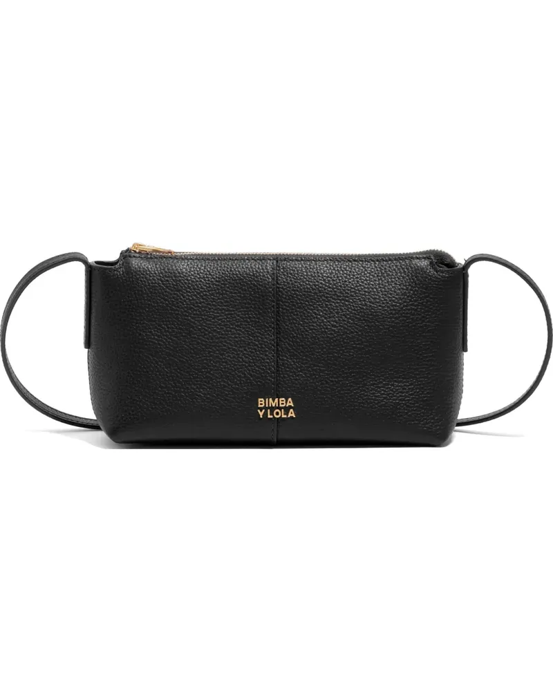 BIMBA Y LOLA Mini-Tasche mit Reißverschluss - Schwarz Schwarz