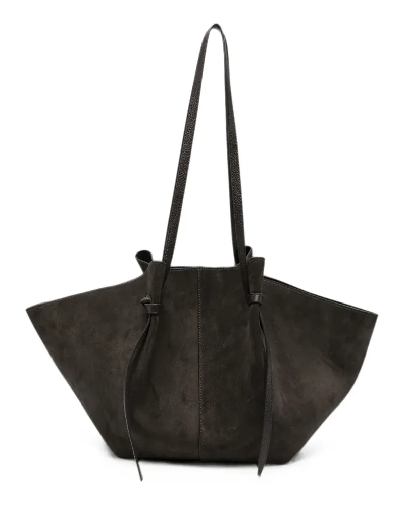 YUZEFI large Mochi knot-detail shoulder bag - Braun Braun